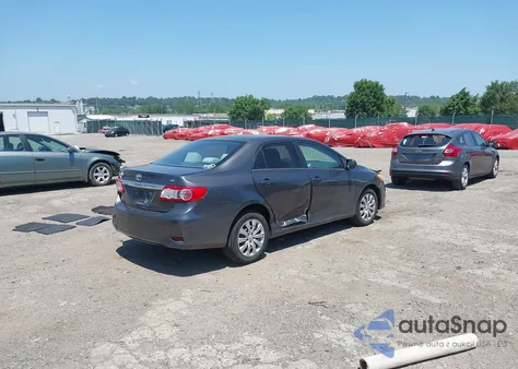 2012 Toyota Corolla Le z USA, uszkodzony, nr VIN 5YFBU4EEXCP026253